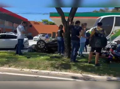 Motoristas relatam trânsito congestionado nos acessos à Terceira Ponte em Vila Velha