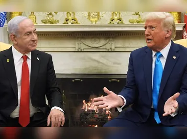 Trump sugeriu que os palestinos criassem um Estado em outro lugar