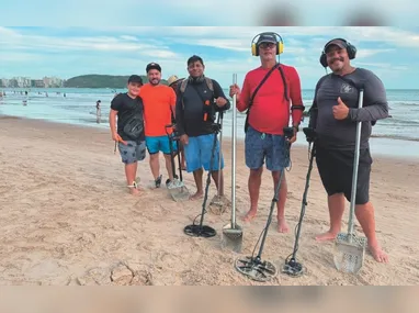 Praia da Areia Preta, em Iriri, onde o policial civil foi flagrado filmando uma jovem de 18 anos