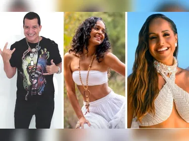 Imagem ilustrativa da imagem "Nosso Axé": trio de cantores baianos comandam festa na Praia de Camburi