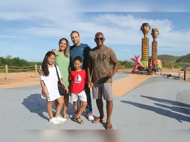 Imagem ilustrativa da imagem Ponte da Madalena vira opção de lazer para famílias em Vila Velha