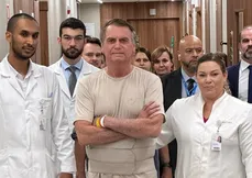 Bolsonaro está internado desde o dia 13 de abril