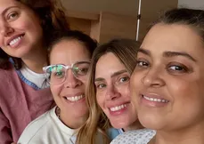 Nos stories do Instagram, Preta escreveu: "Minhas meninas."