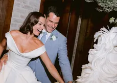 Imagem ilustrativa da imagem Isis Valverde e Marcus Buaiz se casam no interior de São Paulo