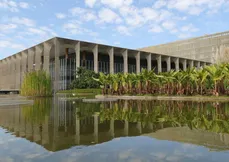 Palácio do Itamaraty na Esplanada dos Ministérios