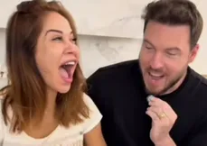 Maíra e Thiago filmaram o momento em que descobriram o sexo do bebê