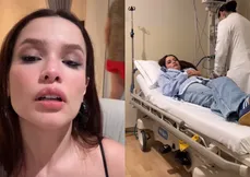 Juliette foi a um hospital tirar uma radiografia