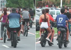 Grande circulação de bicicletas elétricas na orla de Camburi: projeto de lei “Bike Legal” pretende regular o uso das bikes, promover ações educativas e implementar medidas de segurança