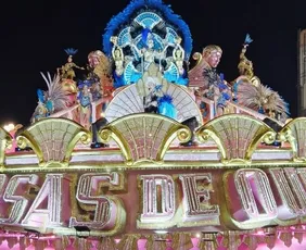 Imagem ilustrativa da imagem Rosas de Ouro vence o Carnaval de SP com enredo sobre o mundo dos jogos