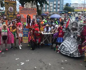 Imagem ilustrativa da imagem Virgens do Bairro Novo fizeram bonito em Olinda