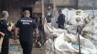 Imagem ilustrativa da imagem Polícia fiscaliza 11 ferros-velhos em ação contra roubo de fios em Cariacica