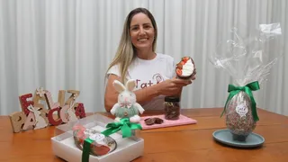 Imagem ilustrativa da imagem Receitas para ovos de chocolate bonitos e deliciosos para a Páscoa