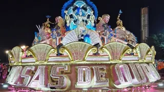 Imagem ilustrativa da imagem Rosas de Ouro vence o Carnaval de SP com enredo sobre o mundo dos jogos