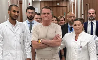 Imagem ilustrativa da imagem Bolsonaro diz que deixará hospital em Brasília neste domingo