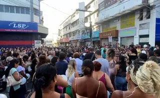 Imagem ilustrativa da imagem Comerciantes da Glória fazem protesto cobrando mais segurança na região