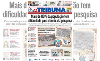 Imagem ilustrativa da imagem Confira os destaques do jornal A Tribuna deste domingo