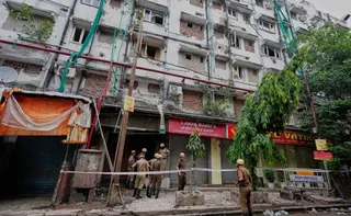 Imagem ilustrativa da imagem Incêndio mata ao menos 15 pessoas em hotel na Índia