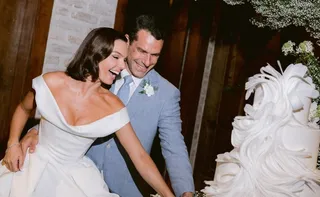 Imagem ilustrativa da imagem Isis Valverde e Marcus Buaiz se casam no interior de São Paulo