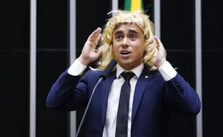 Imagem ilustrativa da imagem Justiça condena Nikolas por discurso transfóbico na Câmara