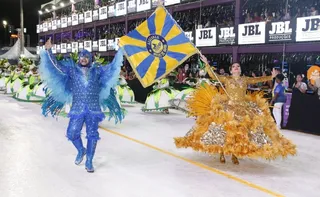 Imagem ilustrativa da imagem Rosas de Ouro abre o desfile do grupo A; veja imagens