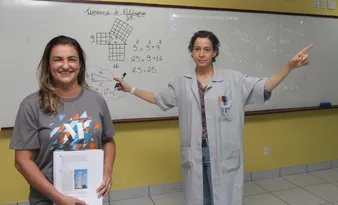 Imagem ilustrativa da imagem Professores do ensino médio em desafio de Matemática