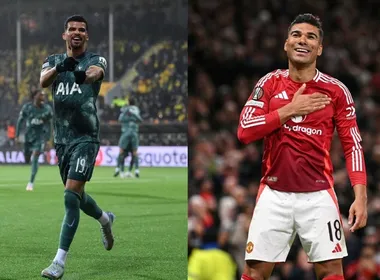 Imagem ilustrativa da imagem Tottenham e Manchester United farão final inglesa na Liga Europa