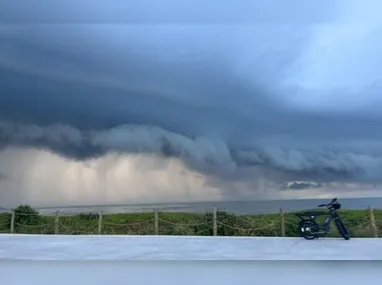 Imagem ilustrativa da imagem Chuva surpreende na manhã de quinta na Grande Vitória