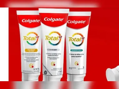 Imagem ilustrativa da imagem Clientes relatam alergias após uso de nova fórmula da pasta de dentes da Colgate