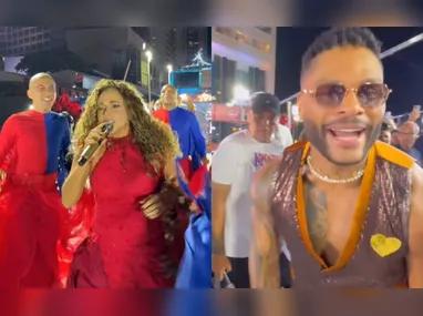 Preta postou fotos antigas no carnaval com Ludmilla