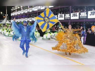 Imagem ilustrativa da imagem Rosas de Ouro é a primeira escola a desfilar no Carnaval de Vitória