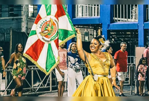 Imagem ilustrativa da imagem Desfile de estrelas e campeãs no grupo Especial do Carnaval de Vitória