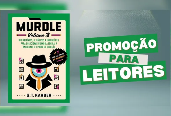 Imagem ilustrativa da imagem LIVRO: Murdle - volume 3 | Promoção para leitores