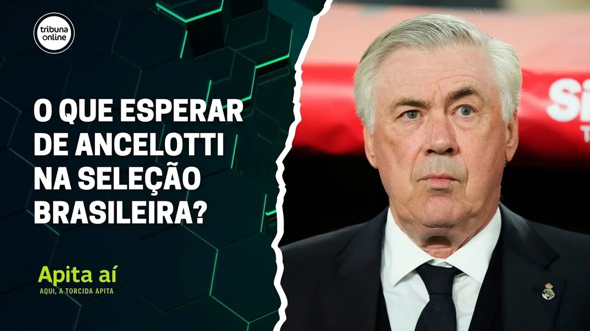 Imagem ilustrativa da imagem O que esperar de Ancelotti na seleção brasileira? | Apita Aí #01