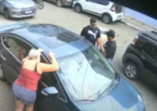 Imagem ilustrativa da imagem Falsos oficiais de Justiça aplicam golpe e roubam carro em Vila Velha; veja vídeo
