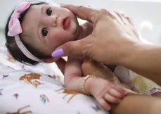 Boneca Bebê Reborn mais próxima do realismo.