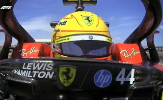 Imagem ilustrativa da imagem F1: Hamilton lidera 1º treino livre do GP da Inglaterra; Bortoleto fica em último