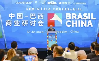 Imagem ilustrativa da imagem Na China, Lula volta a criticar Trump pela 'taxação que tentou impor ao planeta