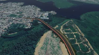 Imagem ilustrativa da imagem Nova ligação entre bairros de Linhares promete atrair condomínios residenciais