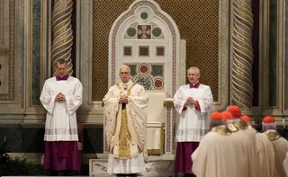 Imagem ilustrativa da imagem Papa Leão 14 realiza missa e se torna formalmente bispo de Roma