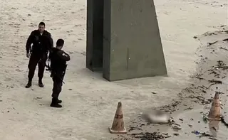Imagem ilustrativa da imagem Perna humana é encontrada em praia do Rio de Janeiro; polícia investiga