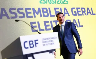 Imagem ilustrativa da imagem Samir Xaud é eleito oficialmente novo presidente da CBF