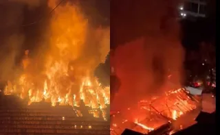 Imagem ilustrativa da imagem VÍDEO | Incêndio destrói escola municipal no Rio de Janeiro