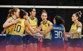 Imagem ilustrativa da imagem Brasil bate Japão e decide Liga das Nações feminina de vôlei contra favorita Itália