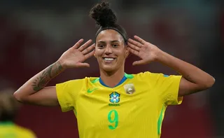 Imagem ilustrativa da imagem Brasil goleia Uruguai e enfrentará Colômbia na final da Copa América Feminina