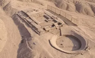 Imagem ilustrativa da imagem Cidade perdida de 3.800 anos é descoberta no Peru