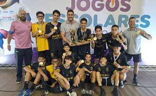 Imagem ilustrativa da imagem Confira os campeões da etapa final estadual infantil dos Jogos Escolares