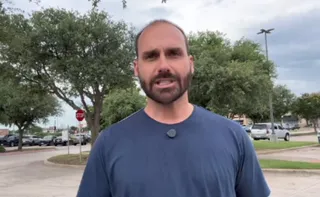 Imagem ilustrativa da imagem Eduardo Bolsonaro diz que não renunciará ao mandato de deputado