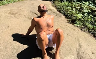 Imagem ilustrativa da imagem Gominho se emociona em cachoeira e diz ter sentido presença de Preta Gil