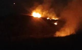 Imagem ilustrativa da imagem Incêndio atinge torre de telefone no Sul do ES
