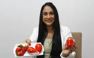 Imagem ilustrativa da imagem Morango do amor: dentistas e nutricionistas avaliam doce que viralizou